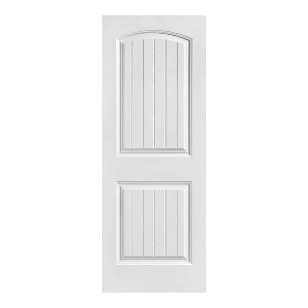 A white Moulded Panel Cheyenne model door