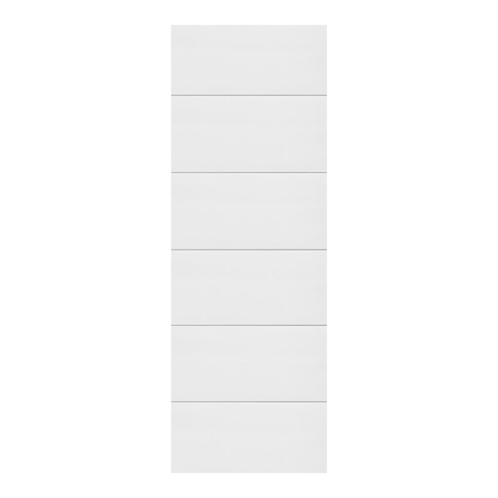 A white Moulded Panel Melrose model door