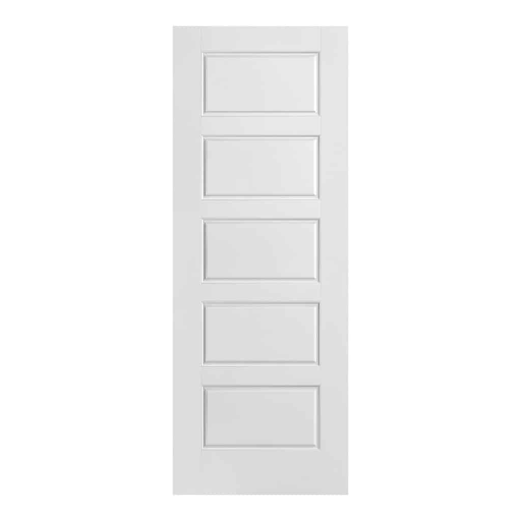 A white Moulded Panel Riverside model door