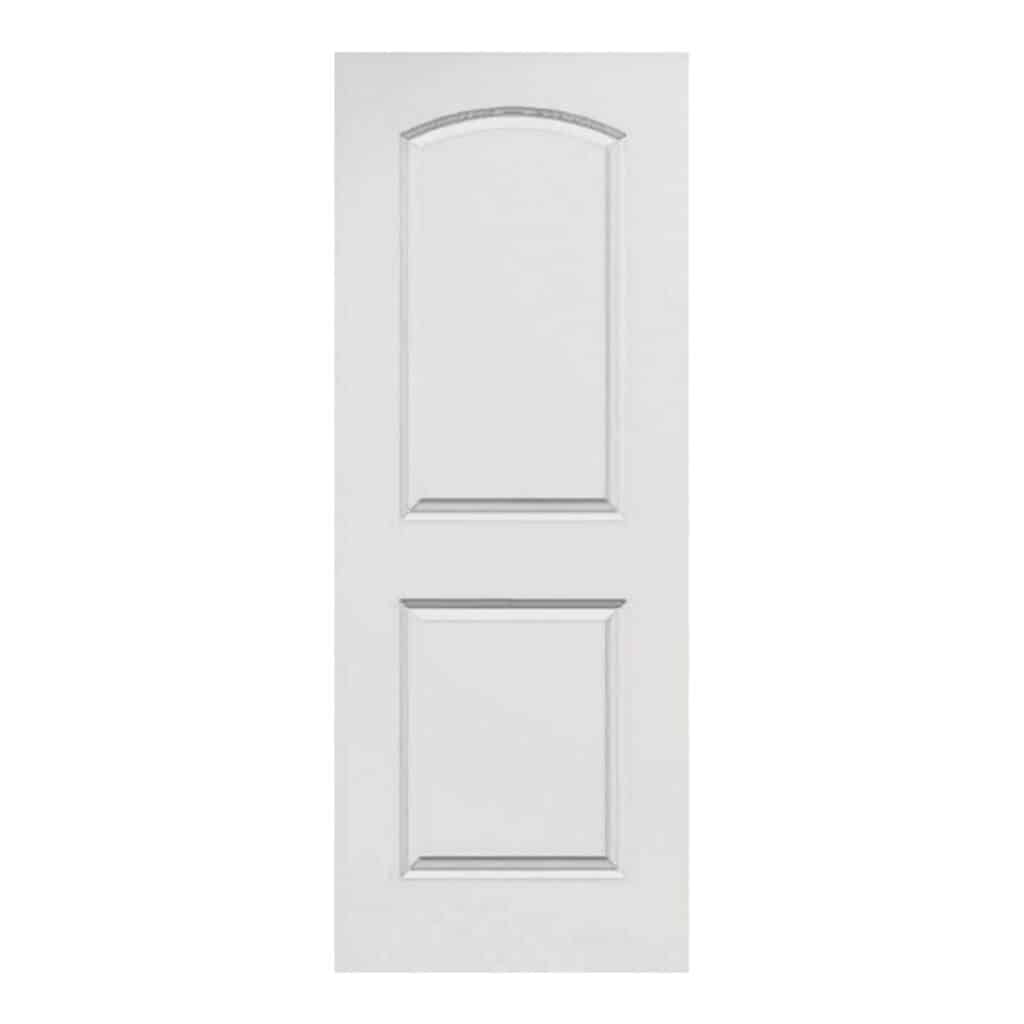 A white Moulded Panel Roman model door