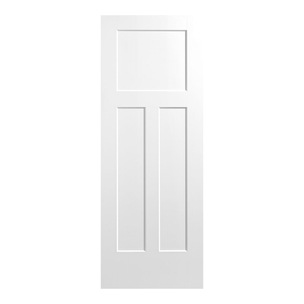 A white Moulded Panel Winslow model door