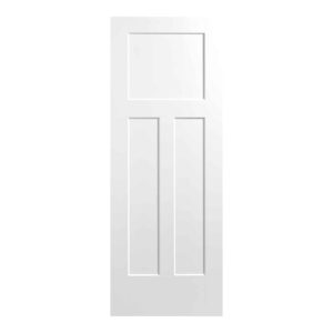 A white Moulded Panel Winslow model door