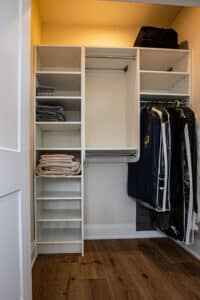 basic closet organizer