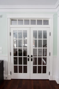 glass french door