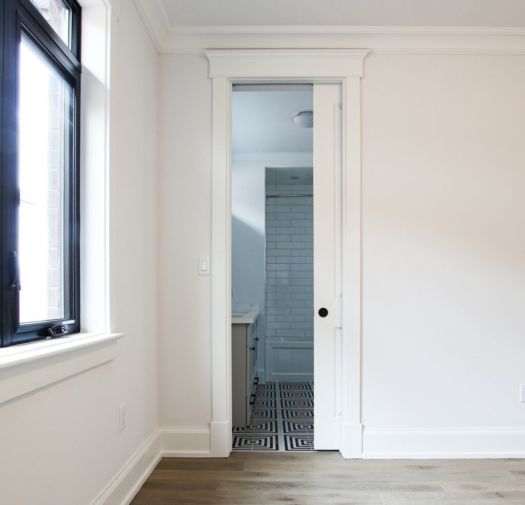 sliding pocket door