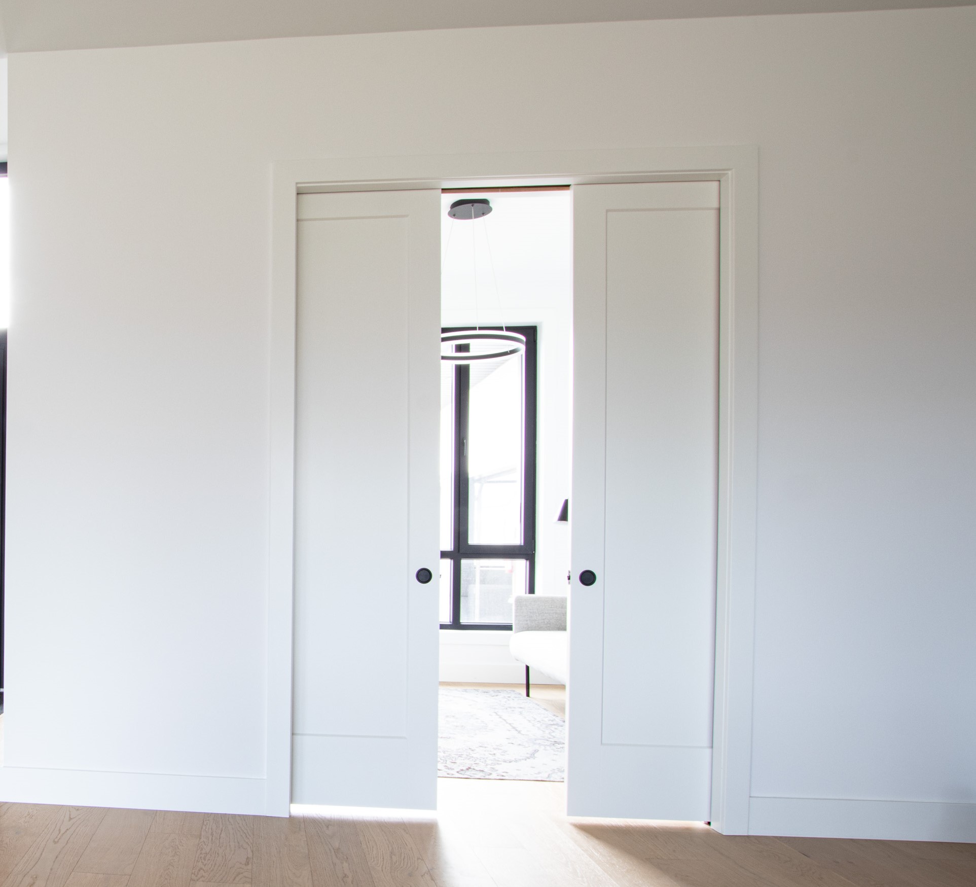 sliding pocket door