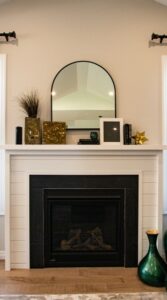 Shiplap Fireplace Mantel