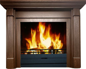 cortina fireplace mantel