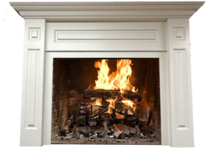 Raised Panel fireplace