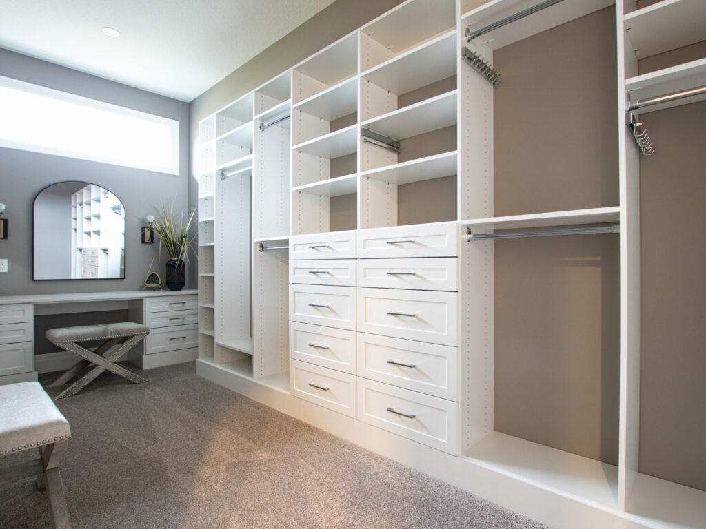 custom walk in closet